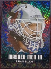 2010 - 2011 ITG Between The Pipes Brian Elliott Masked Men III Silver #MM-07