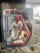 2025 BOWMAN DRAFT JJ WETHERHOLT IN ACTION MOJO REFRACTOR RC