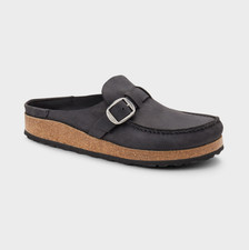 HOT SALE  Women's Birkenstock Buckley Oiled Leather Clogs Width M 40