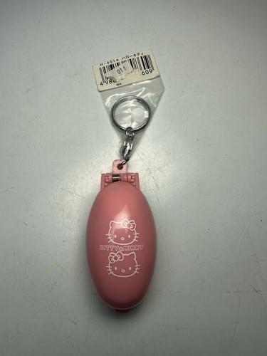 Hello Kitty VINTAGE Garden 1994 Keychain RARE Manga Anime USA SELLER Import Pink - Picture 5 of 8