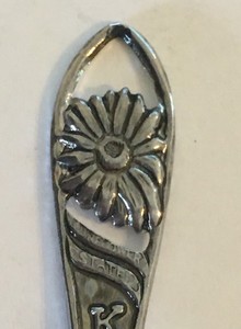 Sunflower State Kansas Vintage Souvenir Spoon Collectible