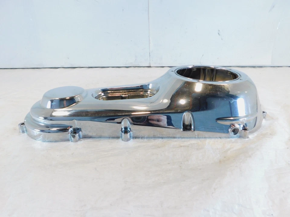 Cubierta de embrague motor primario exterior izquierdo Harley Davidson Softail & Dyna Foto 4 de 4