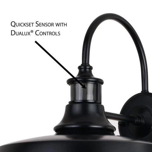 Vaxcel Lighting T0648 Dorado 13" Tall Outdoor Wall Sconce - Dark Bronze / Light - Picture 4 of 12