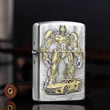 Armor High Polished Bumble Bee Transformer Car Zippo Lighter US Shipping