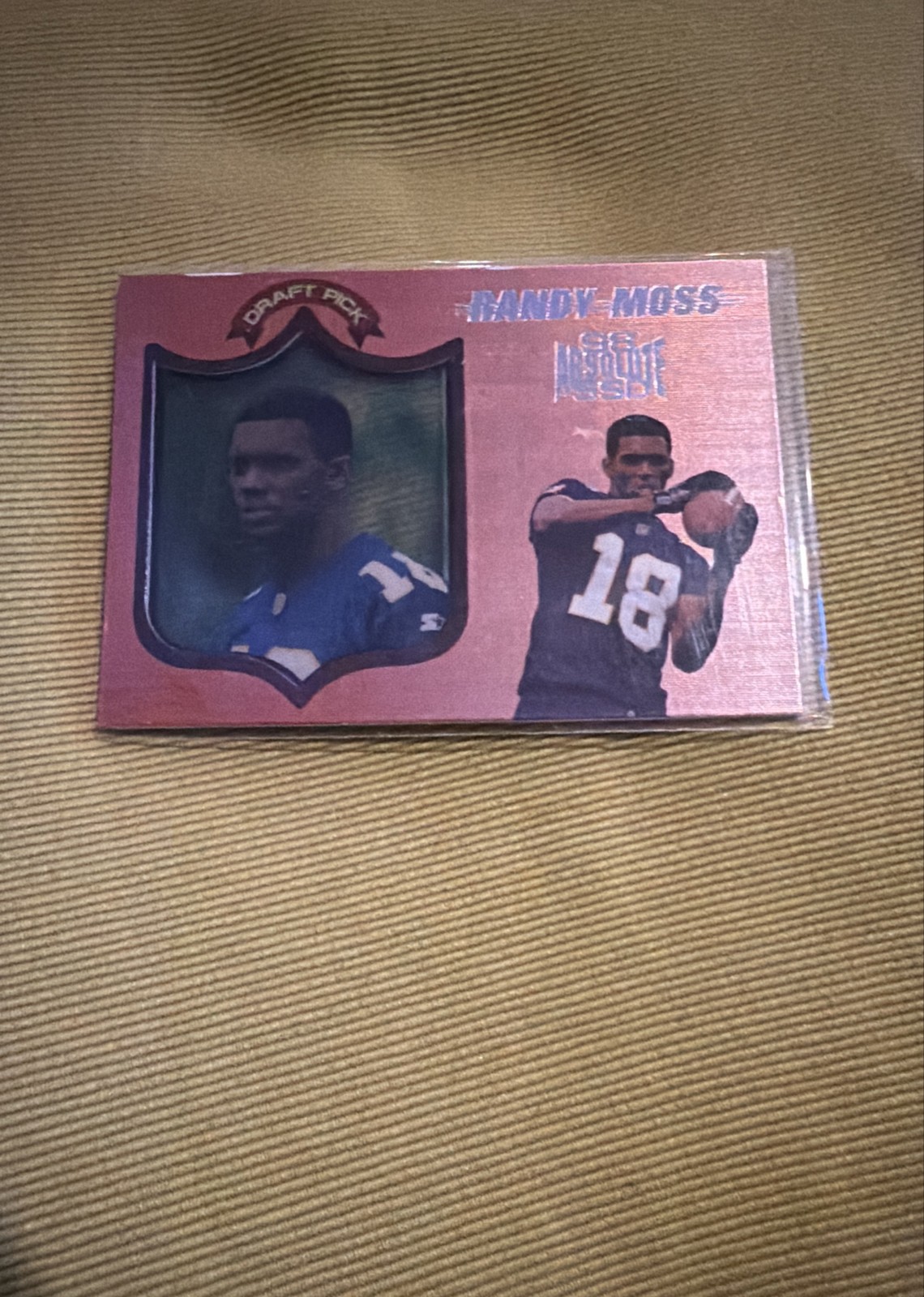 Randy Moss Playoff Absolute Ssd #40 Base