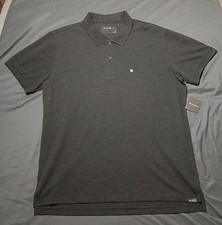 Eddie Bauer Mens Short Sleeve Polo Dark Charcoal Size XL New With Tags
