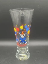 Vintage 1987 Anheuser Busch Bud Light Spuds Mackenzie Beer Glass