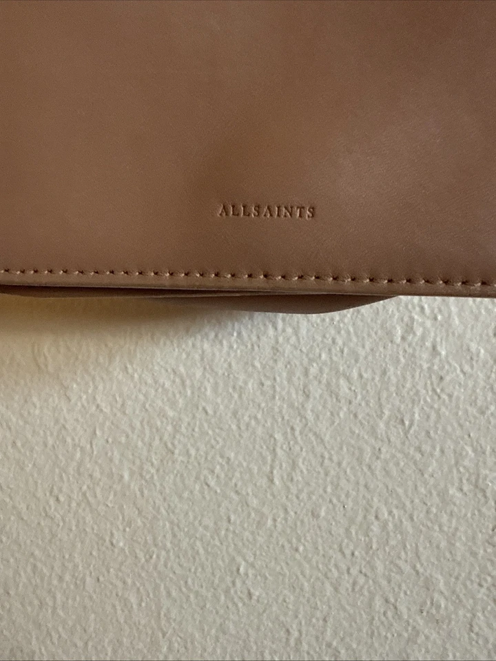 AllSaints Kita Women's Cherry Oak Leather Crossbody Shoulder Bag - Image 3 of 4