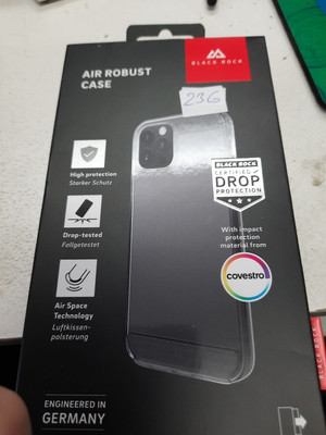 Black Rock Air Robust Case Apple iPhone 12 / Iphone 12 Pro Schutz Hülle Cover 