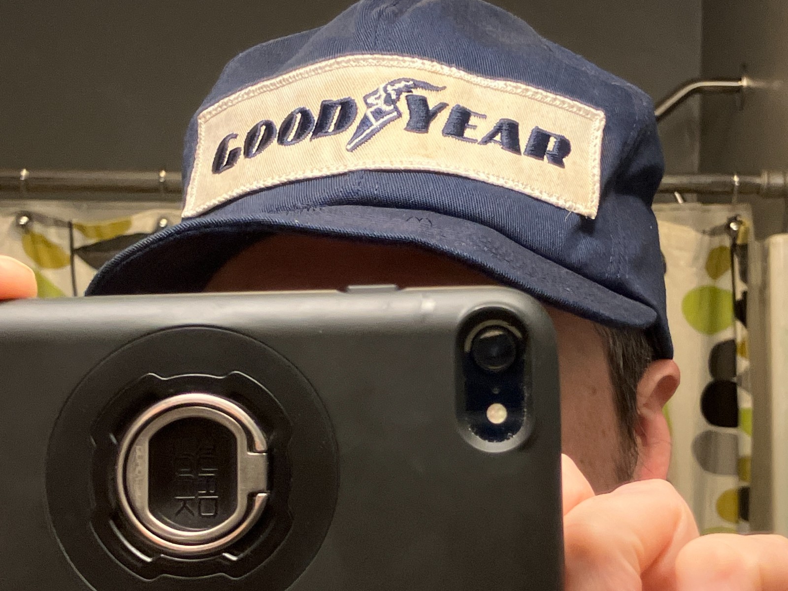 Vintage Goodyear Logo Patch adjustable snapback h… - image 8