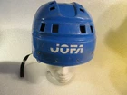 JOFA BLUE 246.51 HELMET VINTAGE SWEDEN SALMING GRETZKY IRBE STYLE 9 X 7,5 INCH
