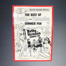 VINTAGE 1991 THE BEST OF BETTY+VERONICA SUMMER FUN ARCHIE FANZINE SPECIAL COMIC