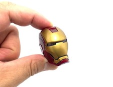 1 6 Scale Hot Toys MMS75 Marvel Iron Man Mark III Tony Stark - Helmeted Head