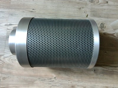 Rhino Pro Kohlenstofffilter - Aktivkohle 125 x 300 mm 500M3/H Hydrokultur grow