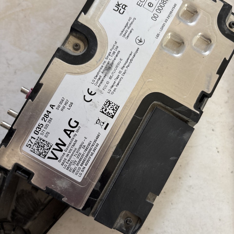 VW TIGUAN ONLINE CONNECTIVITY UNIT MODULE 571035284A 2021 2022- 2024 ...
