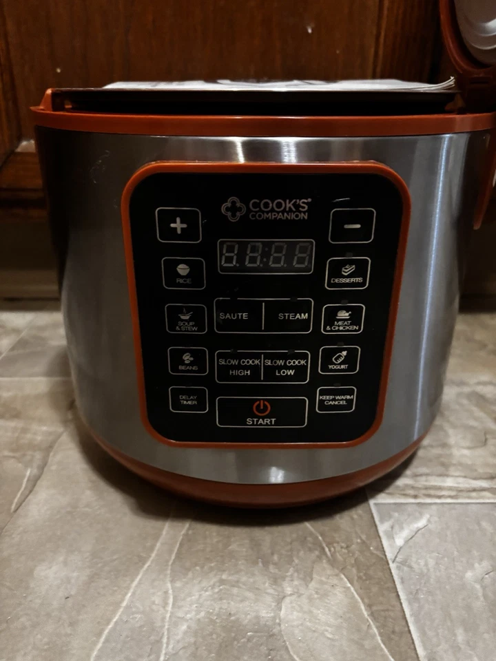 Cook’s Companion CC5GT001 Digital 11 en 1 Instacooker 5,3 qt ¡¡NUEVO (sin caja)!!! Foto 4 de 4
