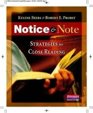 Notice & Note: Strategies for Close Reading - Paperback By Beers, Kylene - GOOD
