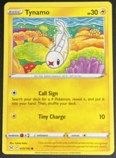 Tynamo 059/196 Pokemon English Sword & Shield Lost Origin 2022