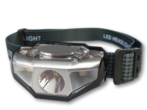 LED Waterproof Head Torch, Lightweight Lamp - 6x Modes, Outdoor, Camping, Hiking - Picture 2 of 15