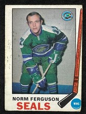 Norm Ferguson RC 1969-70 O-Pee-Chee #146 Rookie Oakland Seals Poor