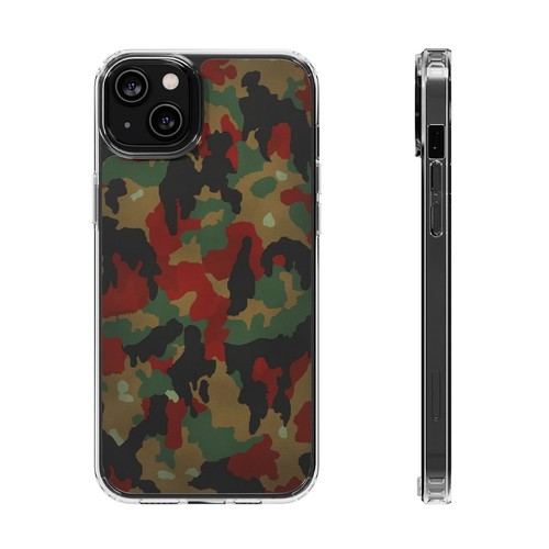 Camouflage Clear Phone Case | Stylish, Protective, Unique Gift, Phone - 第 45/86 張圖片