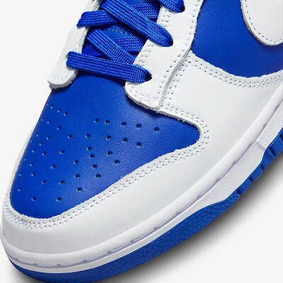 靴 Nike Dunk Low Retro \"Racer Blue and Whit New Nike Dunk Low Racer Blue Low Retro Shoes Sneakers