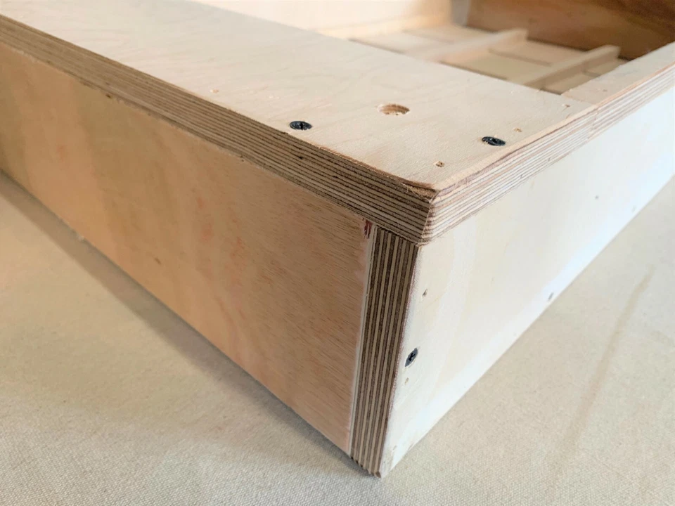 New Large Footstool. ANY 100% Wool Abraham Moon Tartan Fabric Choose Legs & Size - Image 4 of 4