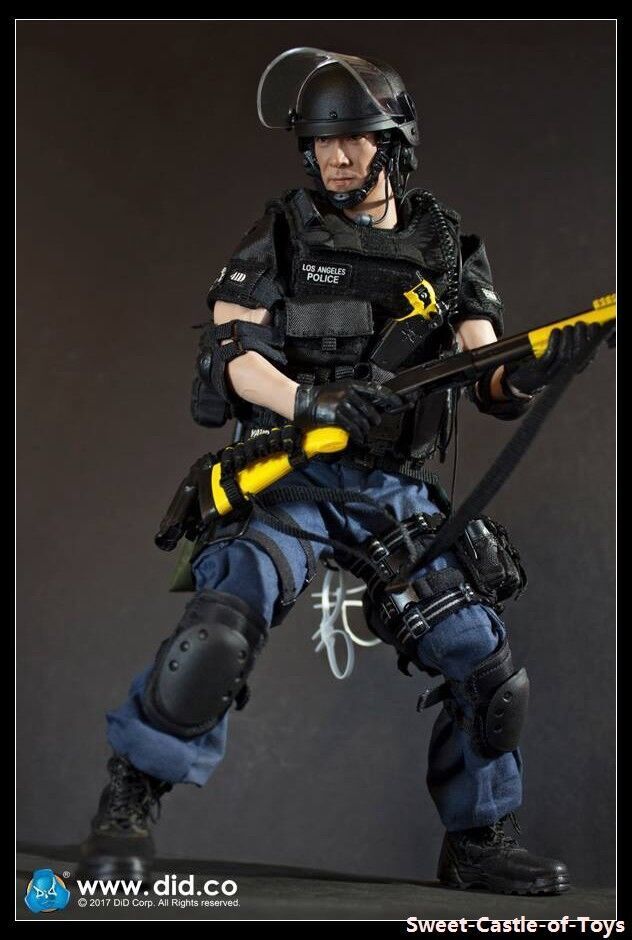 1/6 DID LAPD SWAT ミリタリーフィギュア DID LOS ANGELES LAPD Police SWAT Point-Man Denver 1/6