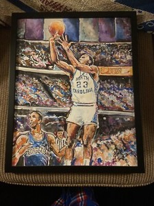 michael jordan unc shot