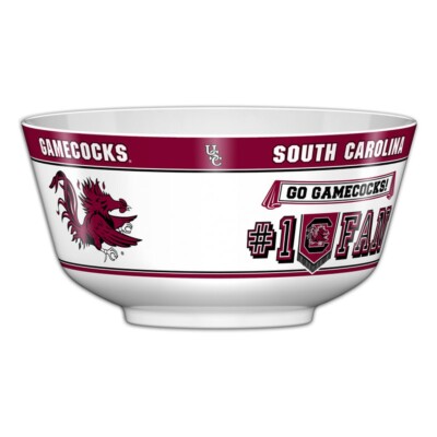South Carolina Gamecocks NCAA 2 Gallon Plastic Party Bowl All JV CO