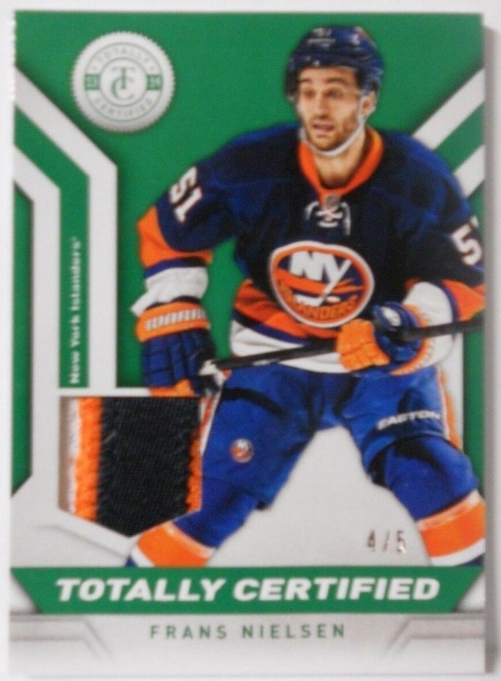 2013-14 Totally Certified - Frans Nielsen #TC-FN - 1 of 1