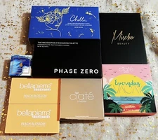 Eyeshadow Palette Set~Ciate~Chella~Mischa~Nomad~Phase Zero~Full Sz~NIB~See Below