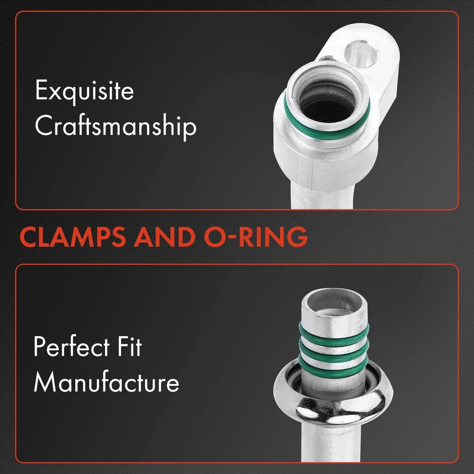 A/C AC Hose Suction Line for Ford Edge 2007-2010 Lincoln MKX 2007 2008 2009-2012 - Image 3 of 4