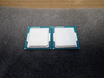 Lot of 2Intel Xeon E3-1220 V3 SR154 3.1GHz 8MB 4-Core LGA 1150 CPU Processor 80W
