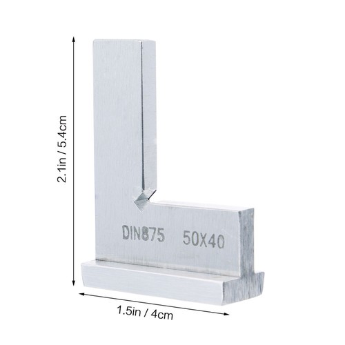 90 Degree High Precision Stainless Steel Thickened Woodworking Measuring Square - Picture 4 of 12
