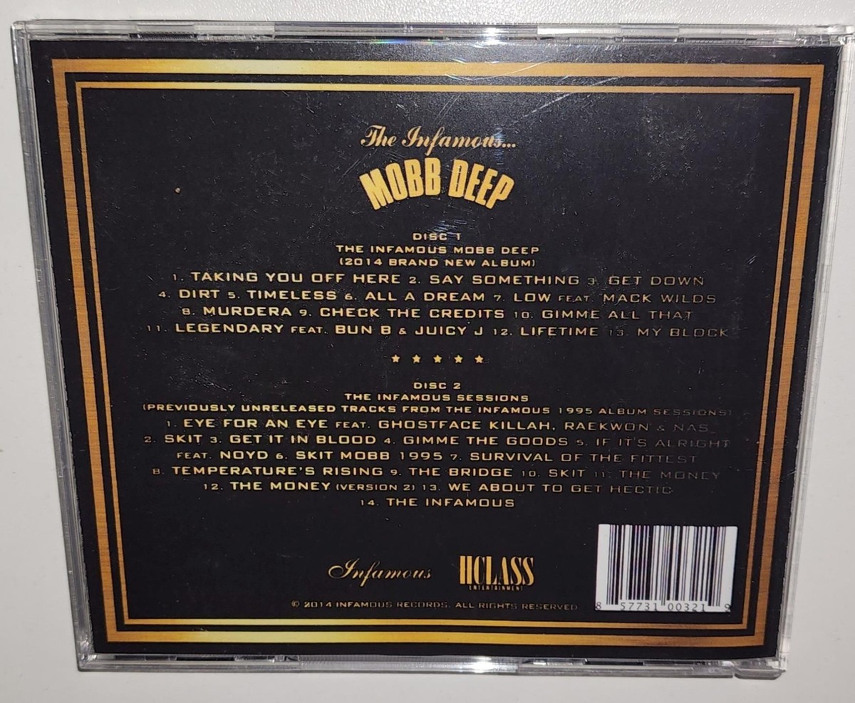 洋楽 MOBB DEEP / THE INFAMOUS MOBB DEEP (2CD) MOBB DEEP THE INFAMOUS MOBB DEEP (2014) ULTRA RARE 2CD NAS BUN B