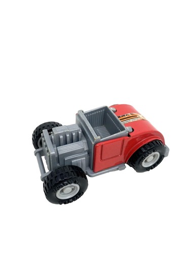 VTG 1960s Buddy L Japan Red Plastic VW Volkswagen Beetle Bug Car