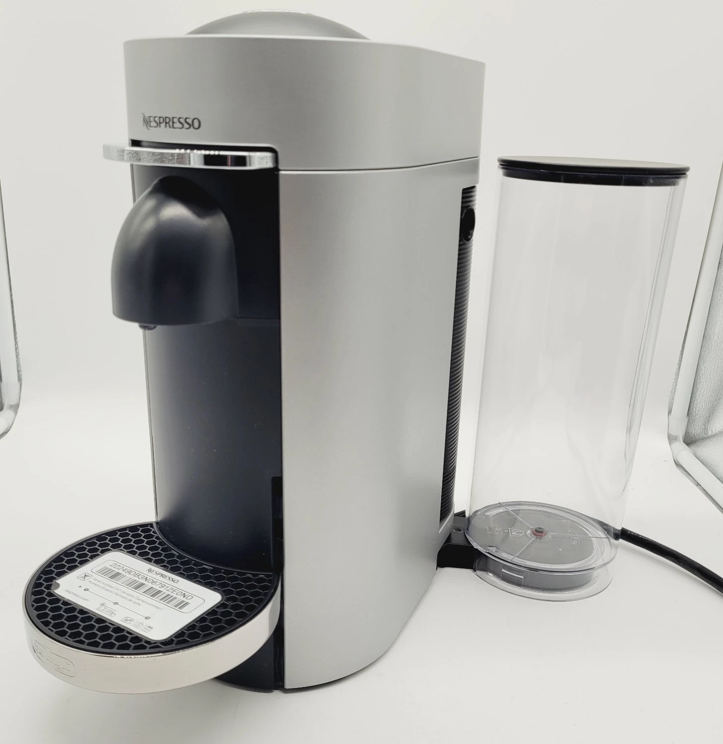 Nespresso VertuoPlus by De'Longhi – Coffee & Espresso Machine, Titan Grey