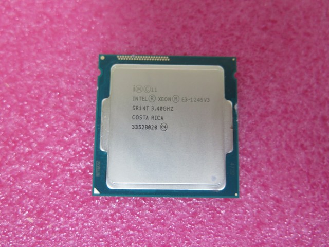 Intel Xeon E3-1245 v3 SR14T 3.40GHz 8MB 5GT/s Quad Core LGA1150 CPU ...