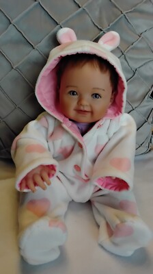 Künstlerpuppe Savana Babypuppe Mädchen realistisch von Ping Lau