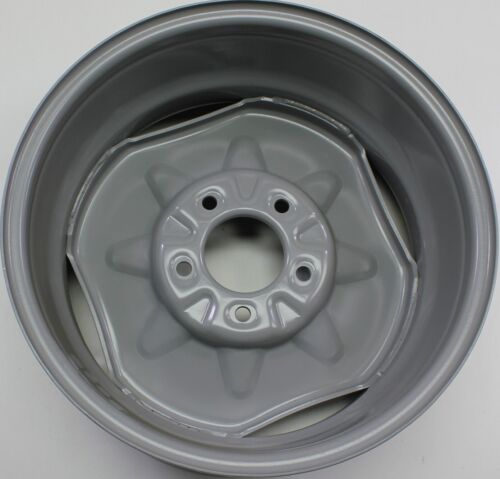 Set of 2000-2002 Ford 17" x 7.5 Steel 4 Slot 5-135mm Silver Rims YL3Z-1015-AB - Picture 8 of 16