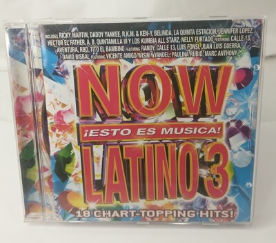 その他 Latino [CD] NOW LATINO 3-ESTO ES MUSICA-Rare collectible w/J Lo, Ricky Martin