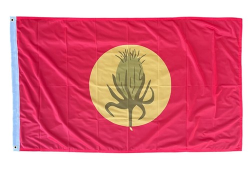 Republic of Vevčani Flag Macedonian Macedonia Knitted Polyester Flag 150 x 90cm - Picture 5 of 5
