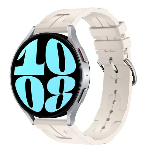 Correa deportiva de silicona de 20 mm 22 mm para reloj Samsung Galaxy 7 FE 6 5 4 clásico - Imagen 28 de 37