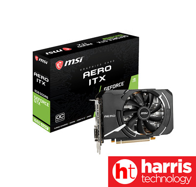 MSI GeForce GTX 1660 Super Aero ITX OC NVIDIA 6GB GDDR6 Video