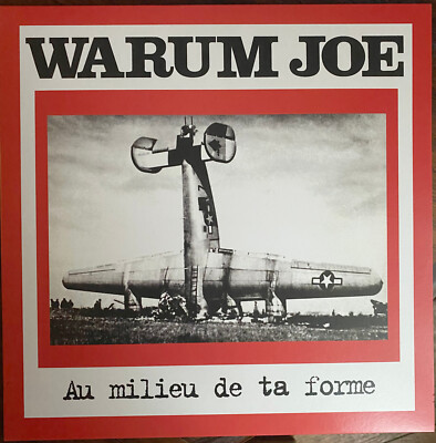 WARUM JOE Au Milieu De Ta Forme 2003 French Post Punk Synth Wave Neuauflage 2023