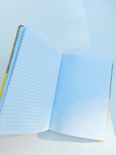 Modern Expressions Cork Journal, Diary, Notebook, Letter C, 5"x8", 96 pages - Picture 4 of 4