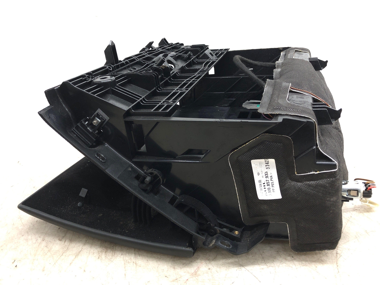 2006-2012 BENTLEY CONTINENTAL DASHBOARD GLOVE BOX STORAGE BIN 3W0857933 *INDNETS
