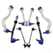 Front Lower Upper Control Arm Ball Joint Tie Rod For BMW 525i 528i 530i E39