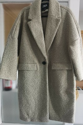 boucle textured coat